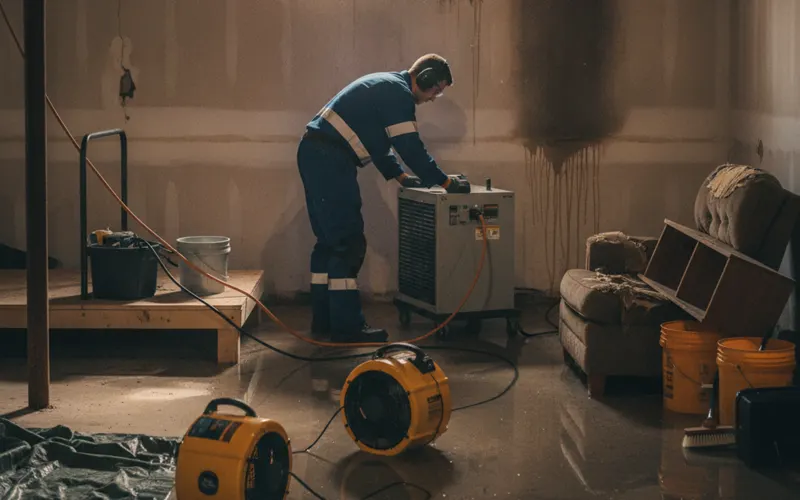 Toledo Water Damage Pros at work